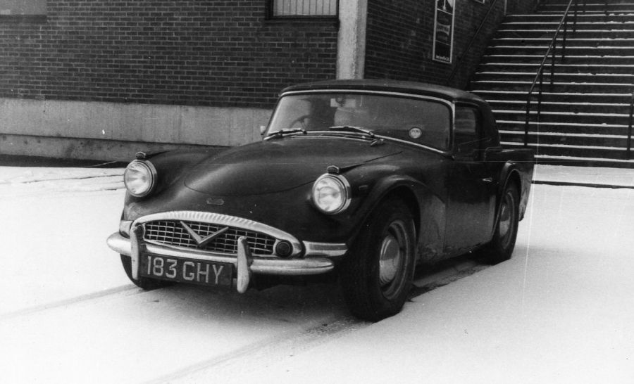 Daimler Dart SP250 1959 A-spec. March 1970