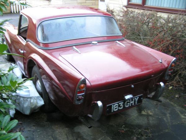 Daimler Dart SP250 7th January 2013