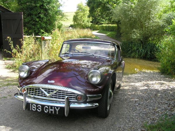 Daimler Dart SP250 9th August 2015 at Stratford Tony ford