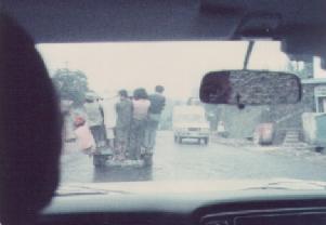 A mini bus at Bogor on 17th March 1978