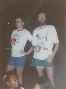 Dave L and me on 31st October 1979 Dave L and me on 31st October 1979