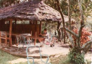 Andrew S at a restaurant near Puncak on 22nd April 1978