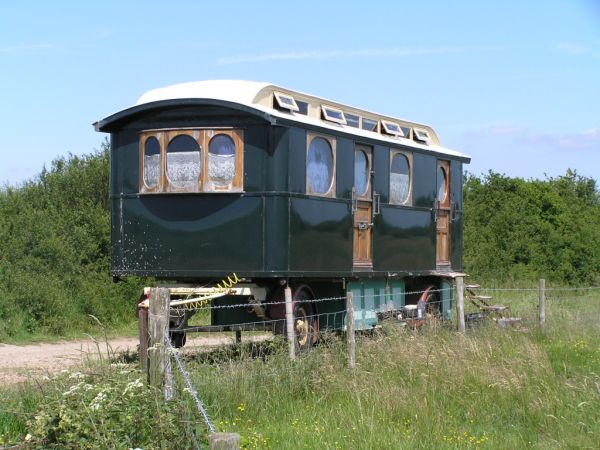 Contractor's caravan on 2nd June 2007